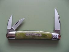 GREAT EASTERN 620324 POCKET CARVER SMOOTH GREEN BANANA BONE