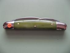 GREAT EASTERN 620324 POCKET CARVER SMMOTH GREEN BANANA BONE #3