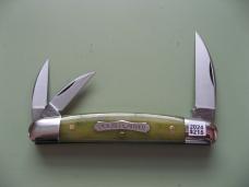GREAT EASTERN 620324 POCKET CARVER SMMOTH GREEN BANANA BONE #3