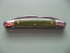 GREAT EASTERN 620324 POCKET CARVER SMMOTH GREEN BANANA BONE #4