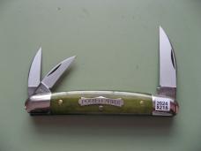 GREAT EASTERN 620324 POCKET CARVER SMMOTH GREEN BANANA BONE #4