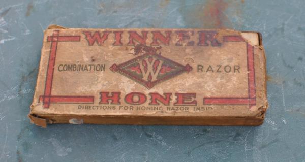 Winner Razor Hone Dual Side Never Used Tattered Box 1920's?