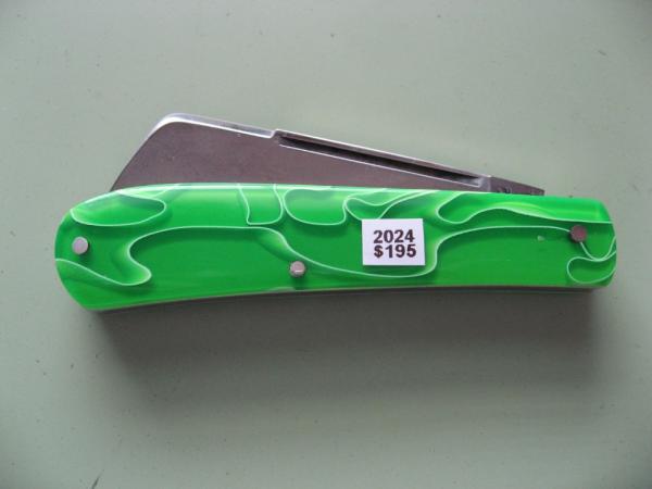 DANIELS FAMILY KNIFE BRANDS-TITUSVILLE CUTLERY-BIG EASY COTTON KNIFE-PORTAL FLUID ACRYLIC #2 DANIELS FAMILY KNIFE BRANDS-TITUSVILLE CUTLERY-BIG EASY COTTON KNIFE-PORTAL FLUID ACRYLIC #2