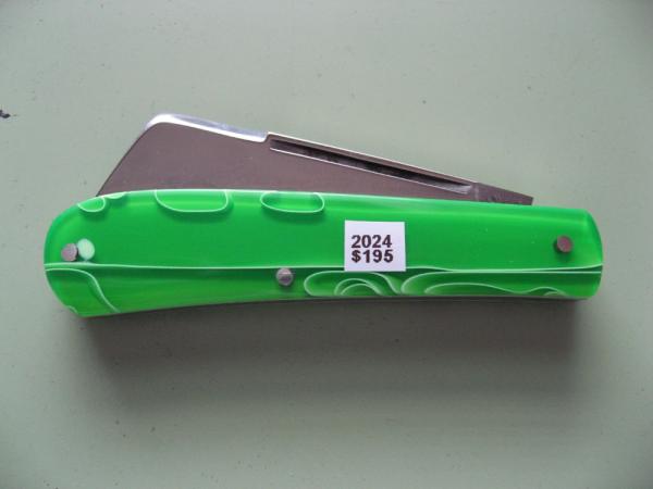 DANIELS FAMILY KNIFE BRANDS-TITUSVILLE CUTLERY-BIG EASY COTTON KNIFE- PORTAL FLUID ACRYLIC #3 DANIELS FAMILY KNIFE BRANDS-TITUSVILLE CUTLERY-BIG EASY COTTON KNIFE- PORTAL FLUID ACRYLIC #3