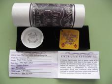   DANIELS FAMILY KNIFE BRANDS-TITUSVILLE CUTLERY-BIG EASY COTTON KNIFE-MAGIC POTION ACRYLIC #1