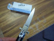 A. G. A. Campolin Dominus Lever Maltese Cross 6 Incher W/Brazilian Horn Handles  NIB
