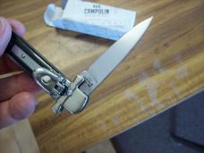 A. G. A. Campolin Dominus Lever Maltese Cross 6 Incher W/Brazilian Horn Handles  NIB