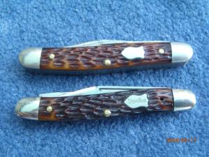 2 Schrade Walden NY USA Pen Knives