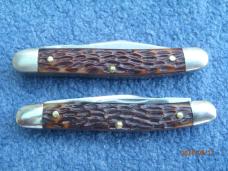 2 Schrade Walden NY USA Pen Knives