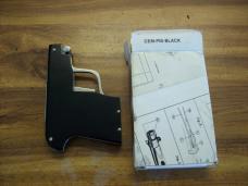 A.G.A. Campolin Rare Italian Gun Knife Black Ebonywood Circa 2019 UNUSED W/Box