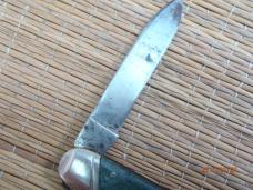UTICA  (arch) Cutlery Co Utica NY Slanted and Pinched Bolsters