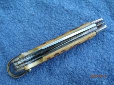 2 Blade Bone Easy Opener Unmarked Military (Looks like Camillus)