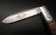 Great Eastern Cutlery Tidioute #15 TC Barlow Rose Gold Acrylic GEC 152121