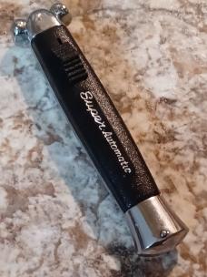 Black Super Automatic OTF Knife 