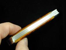 Great Eastern Northfield Cutlery Antique Yellow Jigged Bone Slim Dog Jack Knife 488224