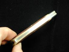 Great Eastern Cutlery GEC Stained Jigged Muslin Micarta Plainsman Knife 725124 NIT Made In USA