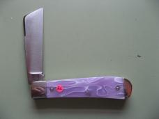   DANIELS FAMILY KNIFE BRANDS-TITUSVILLE CUTLERY-BIG EASY COTTON- MAGIC POTION ACRYLIC #1        