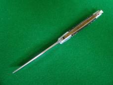 NICE ! WWII Philippine Balisong, Batangas Butterfly Knife Horn