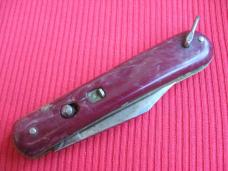 Colonial JIFFY Fatjack Paratrooper U.S.A. Switchblade Knife