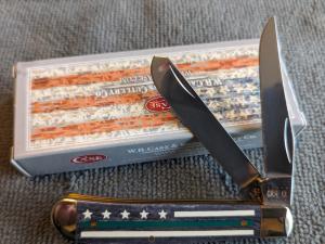 2019 Case 6207 Mini Trapper - Stripes of Service. New old stock