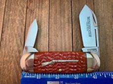 Winchester Rifle Shield Series Sunfish Burnt Orange Winchester Jigged Bone 1997