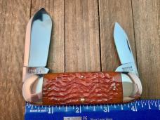 Winchester Rifle Shield Series Sunfish Burnt Orange Winchester Jigged Bone 1997