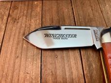 Winchester Rifle Shield Series Sunfish Burnt Orange Winchester Jigged Bone 1997