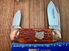 Winchester Wildcat Driller Sunfish Buffalo Head Series Burnt Orange Winchester Jigged Bone 1998