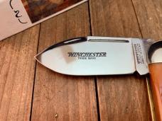 Winchester Wildcat Driller Sunfish Buffalo Head Series Burnt Orange Winchester Jigged Bone 1998