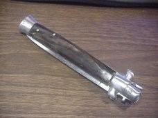 B Rostfrei 11 inch Italian Stiletto Swivel Bolster automatic knife