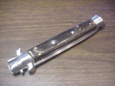 B Rostfrei 11 inch Italian Stiletto Swivel Bolster automatic knife