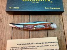 Winchester Medium Toothpick Burnt Orange Winchester Jigged Bone 1998
