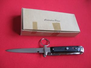 Vintage French Cartailler-Deluc 5 Blade Ring Pull Stiletto Knife - New in Box.