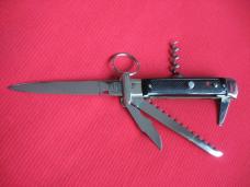Vintage French Cartailler-Deluc 5 Blade Ring Pull Stiletto Knife - New in Box.