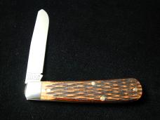 Great Eastern Cutlery GEC Jigged Brazilian Cherry Wood Beaver Tail Jack Knife 394124 NIT Made In USA