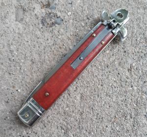 AKC Italy 9" Bloodwood Leverletto Plus Bill DeShivs NOS