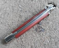 AKC Italy 9" Bloodwood Leverletto Plus Bill DeShivs NOS