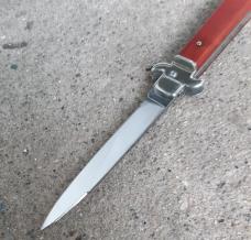 AKC Italy 9" Bloodwood Leverletto Plus Bill DeShivs NOS