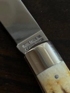Moore Maker 2011 6106LB Large Stag Lockback