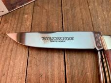 Winchester Mountain Man Trapper Buffalo Shield Series Burnt Orange Winchester Jigged Bone 1996