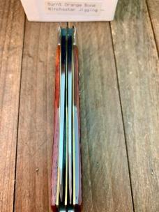 Winchester Mountain Man Trapper Buffalo Shield Series Burnt Orange Winchester Jigged Bone 1996