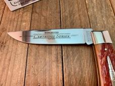 Winchester Mountain Man Trapper Cartridge Series Burnt Orange Winchester Jigged Bone 1996