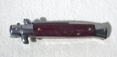 NEW FRANK BELTRAME 9" AUTO EXOTIC COCOBOLO WOOD BAYONET ITALIAN STILETTO