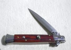 NEW FRANK BELTRAME 9" AUTO EXOTIC COCOBOLO WOOD BAYONET ITALIAN STILETTO