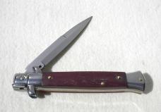 NEW FRANK BELTRAME 9" AUTO EXOTIC COCOBOLO WOOD BAYONET ITALIAN STILETTO