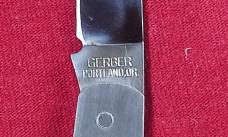 Gerber Silver Knight - Award Knife