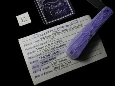 Titusville Cutlery 2024 Magic Potion Acrylic Big Easy Shadow Cotton Knife Rare 1 of 30 COA USA Made