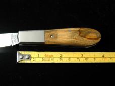 Tuna Valley Cutlery Bethlehem Holy Land Olivewood Barlow Knife Super Rare 1 of 60 COA USA Made