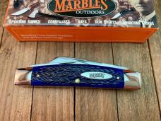 Marbles Congress Dave Shirley Era Deep Blue Italian Jigged Bone 2001