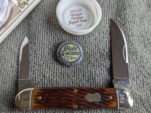 Great Eastern Cutlery 34 Humpback Whittler - Blade Forum 25th Anniversary #389